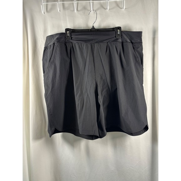 Lands' End Other - Lands End Womens 24W Black Active Swim Shorts Pockets Built-in Liner Boardshort